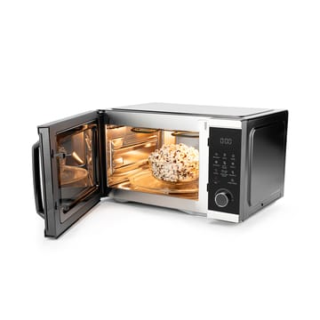 MAC-25S multioven 3-in-1 mikroaaltouuni - Musta-hopea - Wilfa