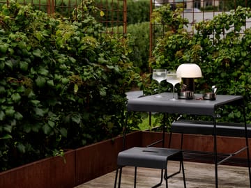 A-caf�é table outdoor pöytä - Black - Zone Denmark