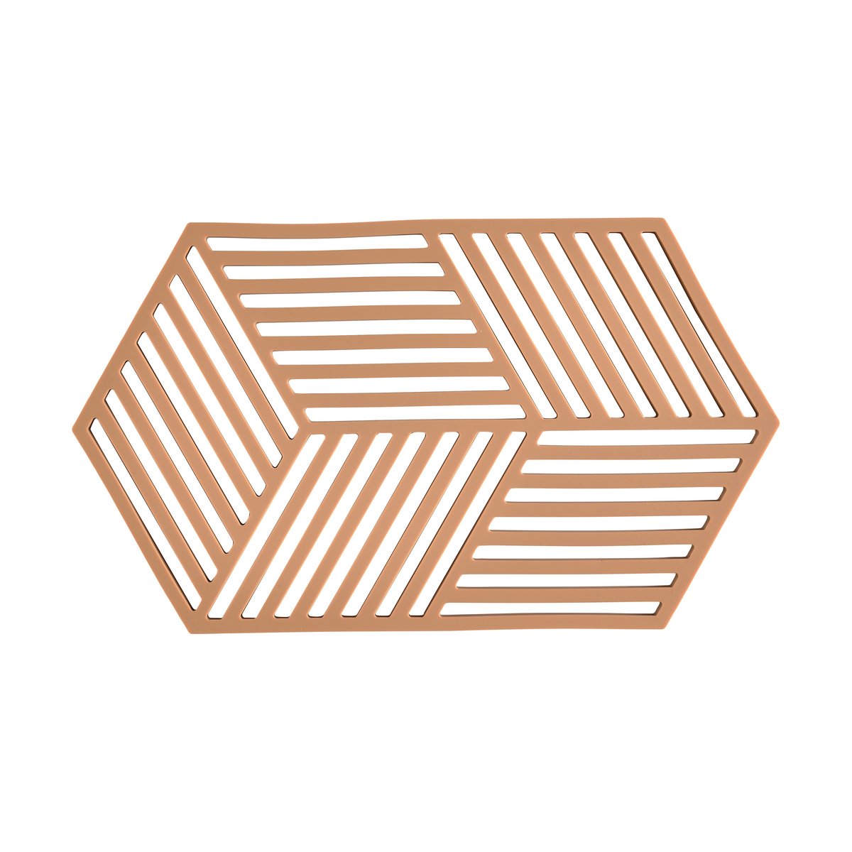 Zone Denmark Hexagon pannunalunen iso Light Terracotta