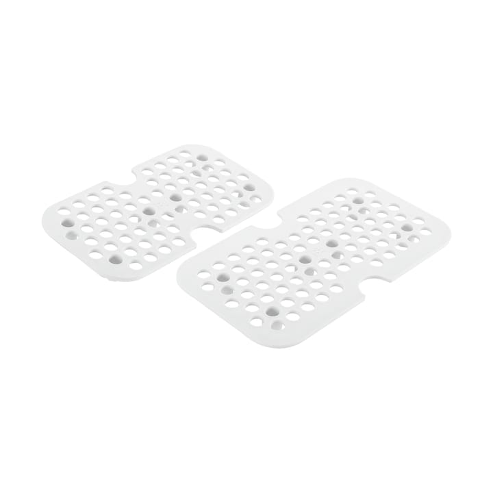 Zwilling-tippakaukalo vakuumirasioille M/L 2-pack - Valkoinen - Zwilling